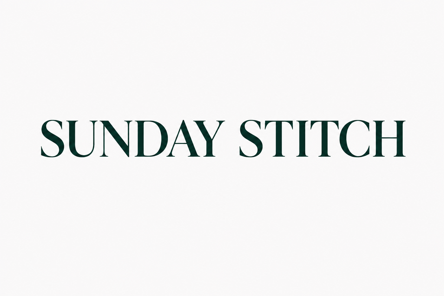 Sunday Stitch
